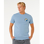 Rip Curl Pacific Rinse Stacked T-shirt Faded Denim