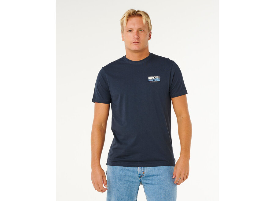 Rip Curl Streamline Lineup T-shirt Dark Navy