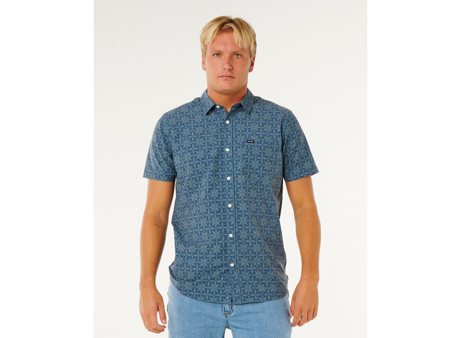 Sessions Aerotech S/S Shirt Blue Lagoon