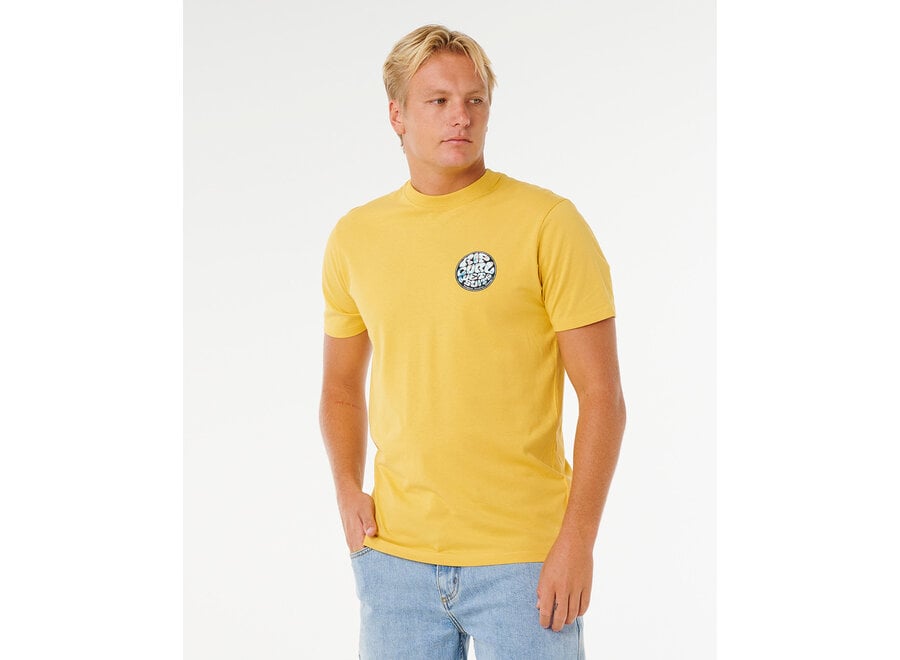 Wettie Passage Icon T-shirt Ochre