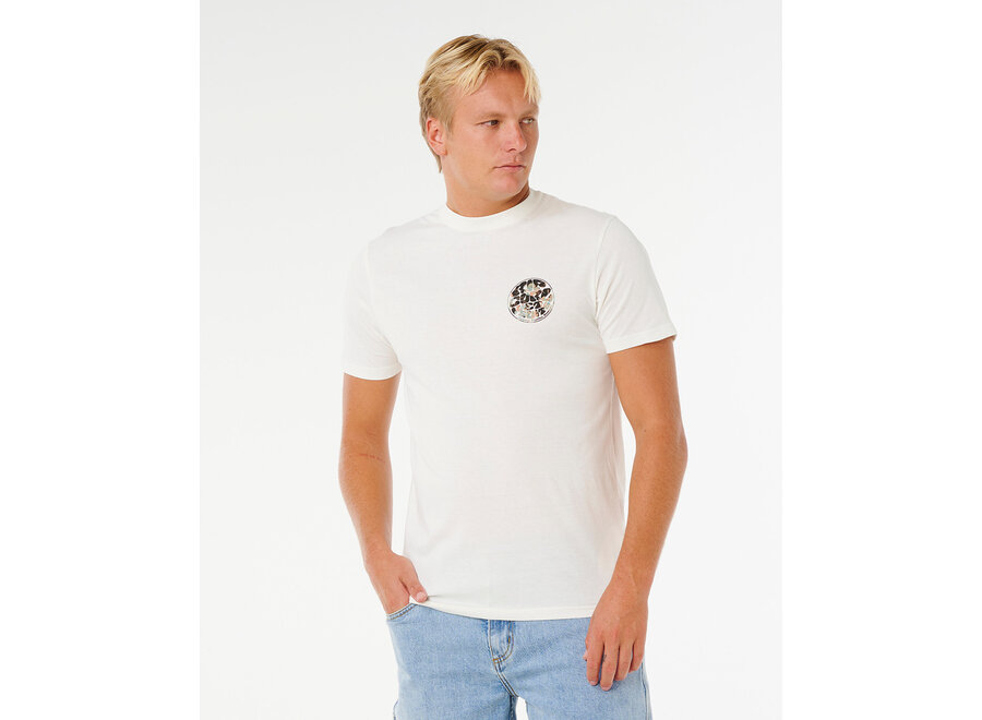 Wettie Passage Icon T-shirt Bone