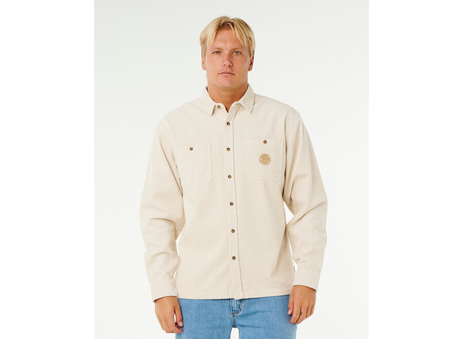 Rip Curl Premium Surf Cord L/S Shirt Sand Dune