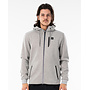 Rip Curl Departed Bonded Dwr Zip Thru Grey