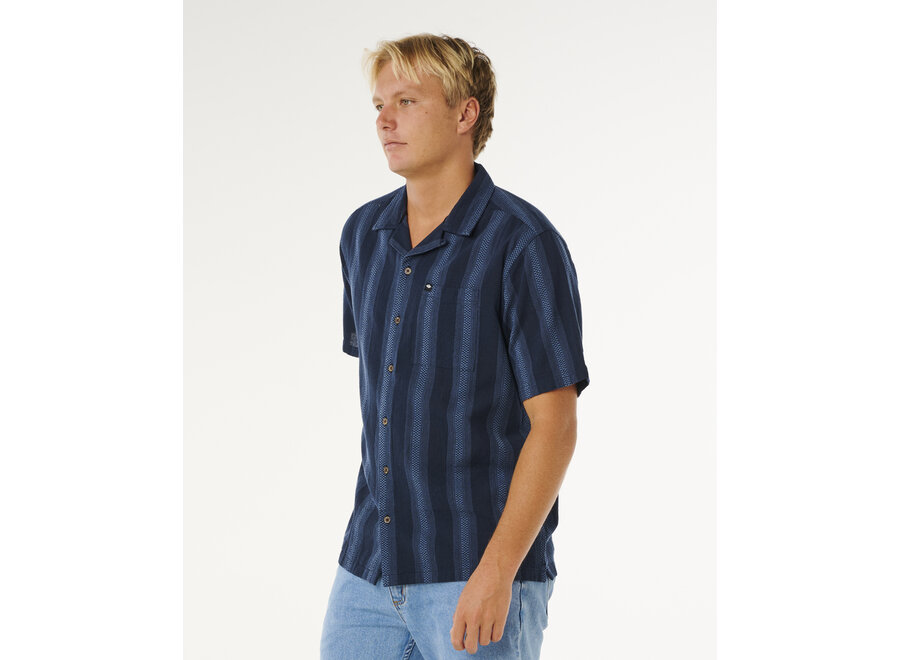 Rip Curl Classic Surf Weaver S/S Shirt Dark Navy