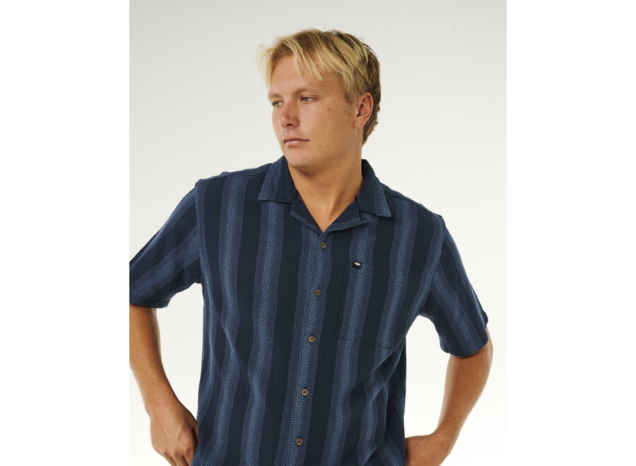 Rip Curl Classic Surf Weaver S/S Shirt Dark Navy