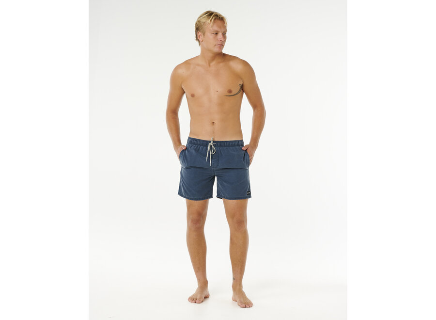 Offset Washed Volley Navy