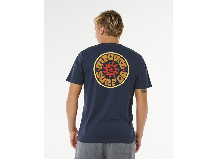 Rip Curl Pacific Rinse Circle T-shirt Dark Navy
