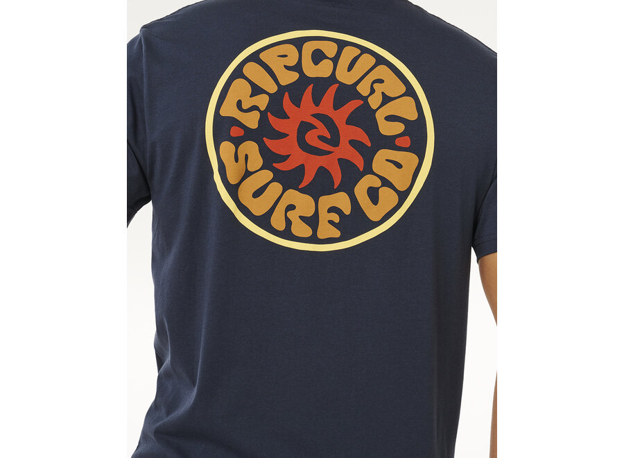 Rip Curl Pacific Rinse Circle T-shirt Dark Navy