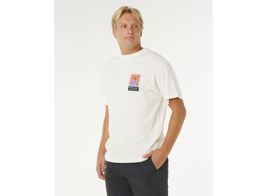 Rip Curl Search Dawn T-shirt Bone
