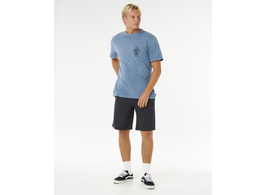 Rip Curl Search Icon T-shirt Bluefin
