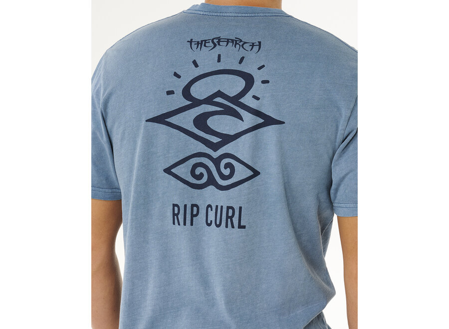 Rip Curl Search Icon T-shirt Bluefin