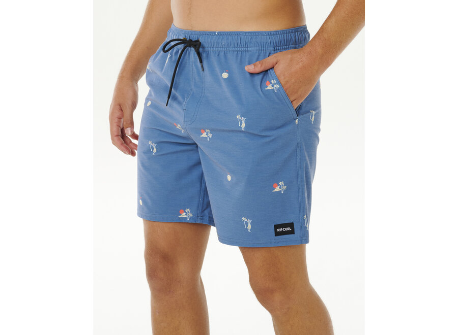 Rip Curl Skelly Breach Volley Bluefin