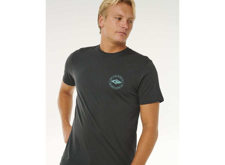 Rip Curl Staple T-shirt Washed Black