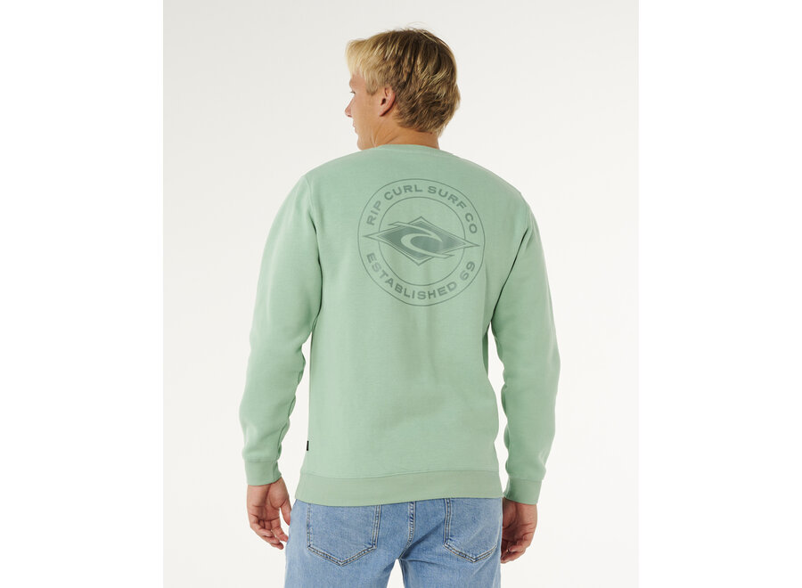 Rip Curl Stapler Crew Aloe