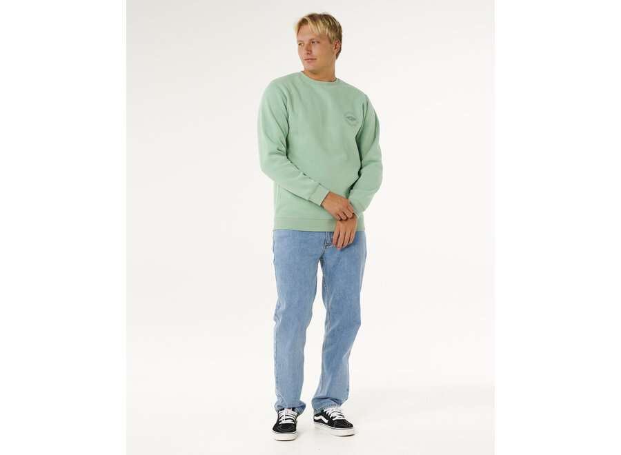 Rip Curl Stapler Crew Aloe
