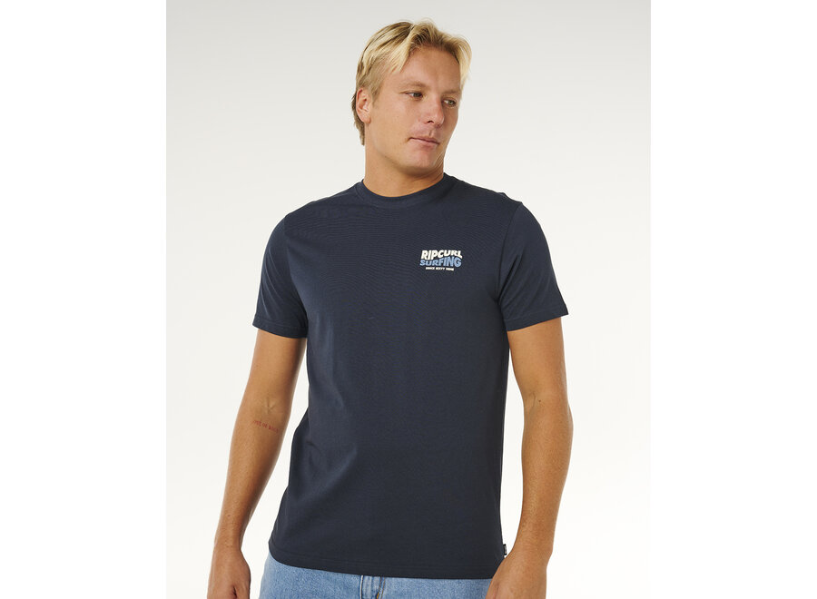 Rip Curl Streamline Lineup T-shirt Dark Navy