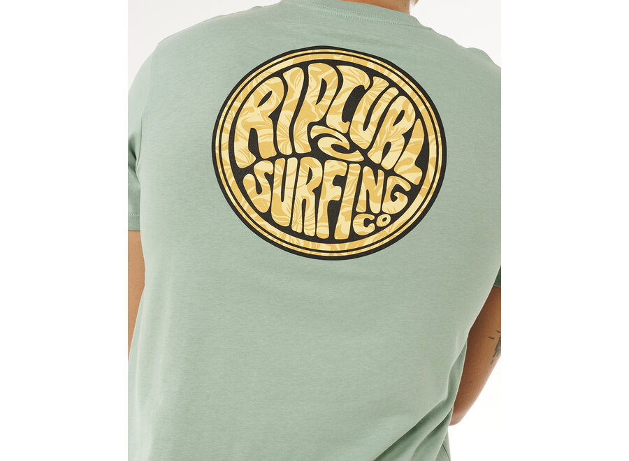 Rip Curl Streamline Pass T-shirt Aloe