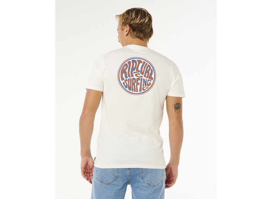 Rip Curl Streamline Pass T-shirt Bone