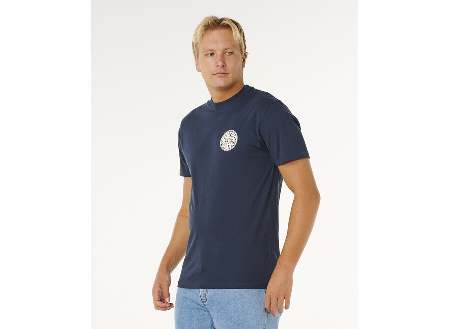 Rip Curl Streamline Pass T-shirt Dark Navy