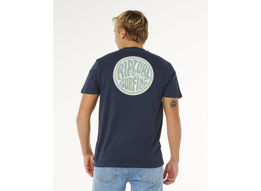 Rip Curl Streamline Pass T-shirt Dark Navy
