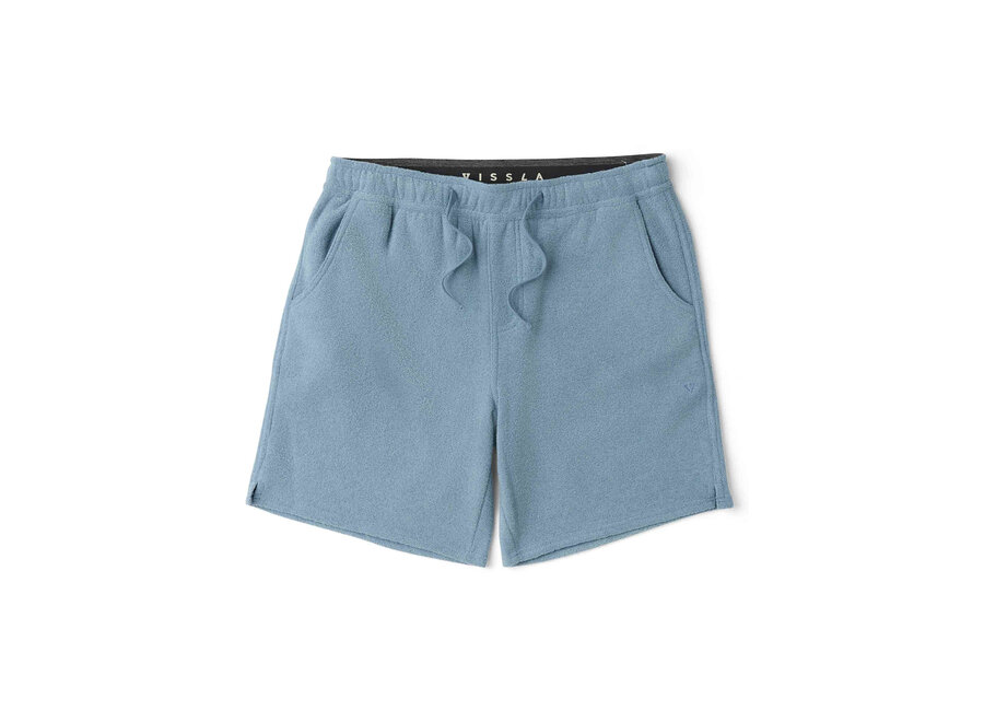 Looper Eco 18" Elastic French Terry Walkshort Faded Denim