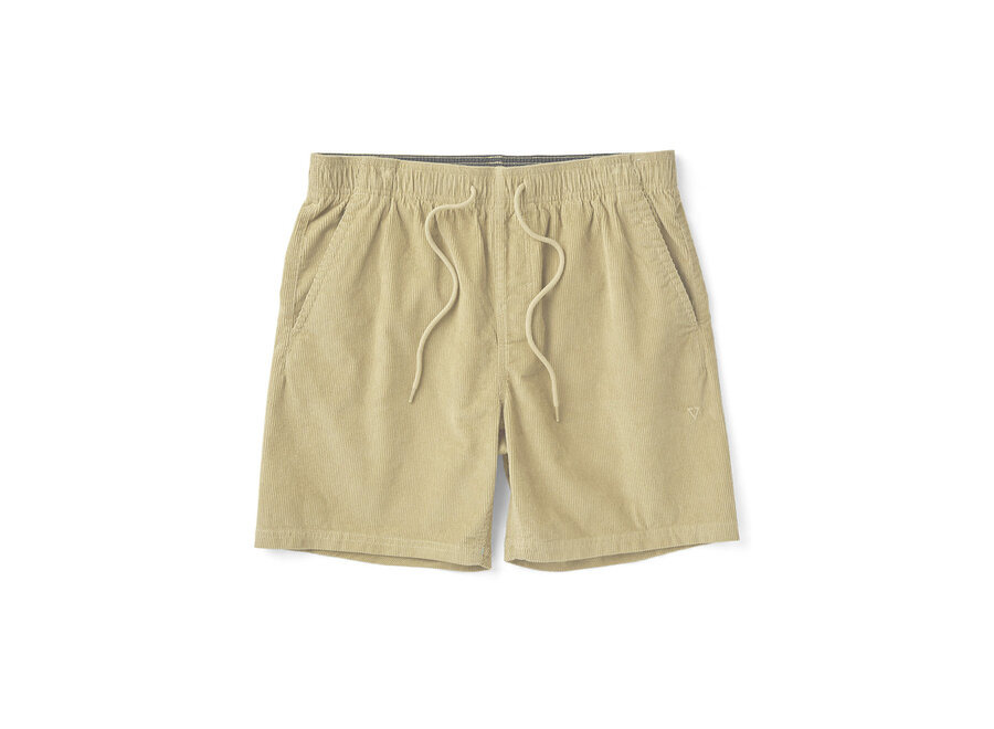 No See Ums Cord Eco 17" Elastic Walkshort Light Khaki