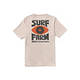 Vissla Tec Surf Farm Organic T-shirt Bone