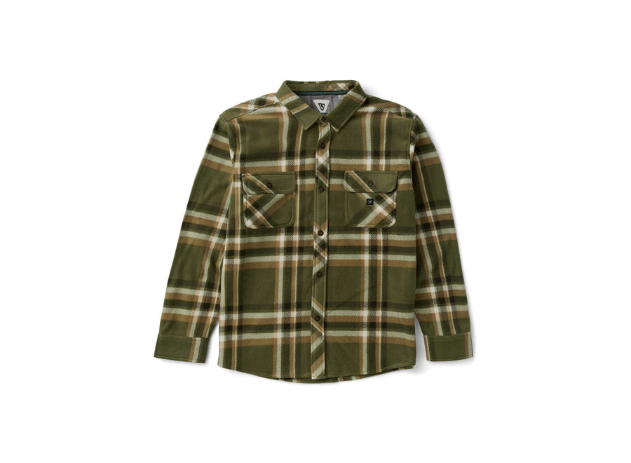 Vissla Eco-Zy L/S Polar Flannel Sage