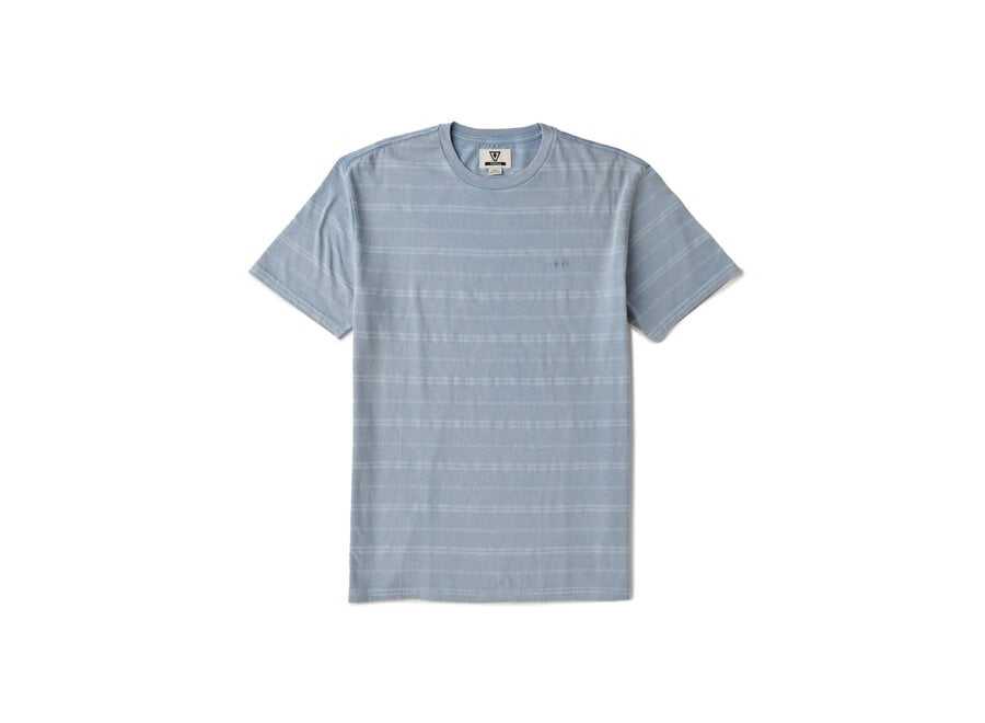 Vissla Trim Lines S/S T-shirt Faded Denim