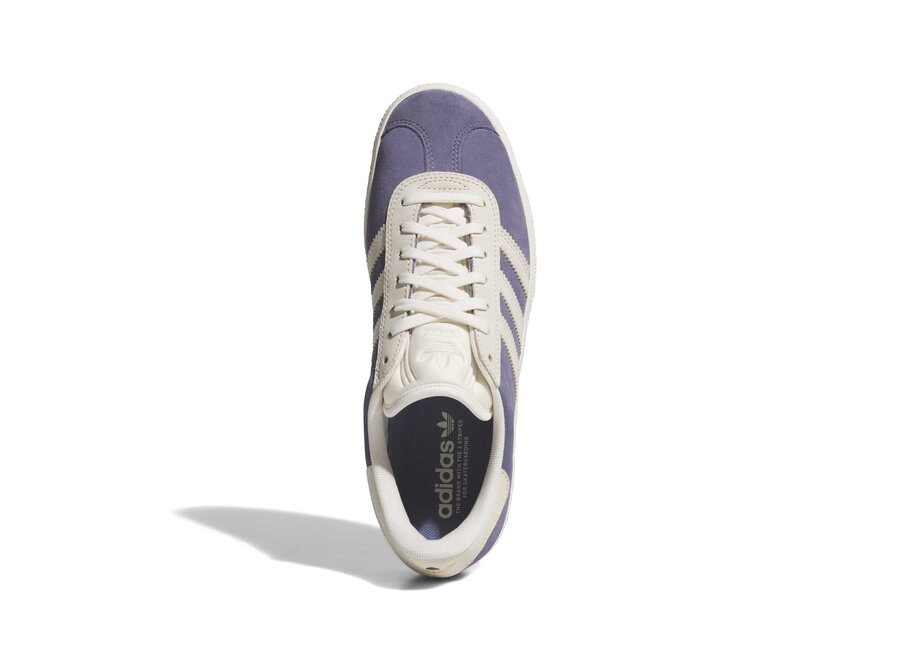 Adidas Gazelle ADV Super Purple / Chalk White / Gold Metallic