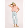 Sisstrevolution Daybreak Crop S/S Knit T-shirt Beach Blush