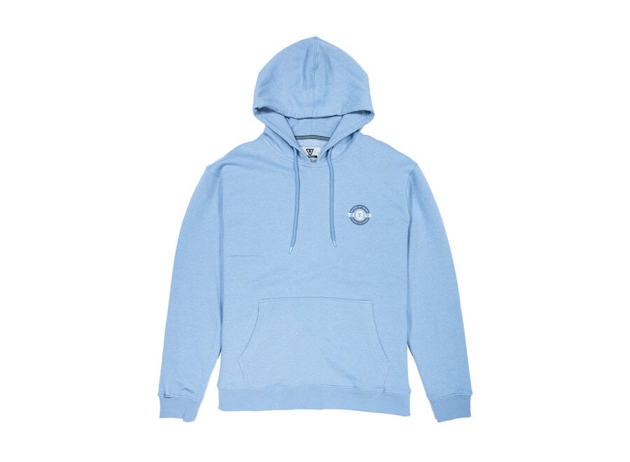 Vissla Drifting Away Eco Fleece Pull Over Hoodie Faded Denim