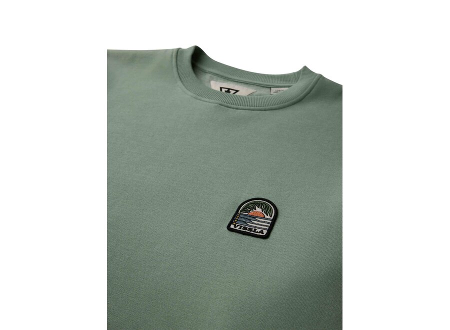 Vissla Solid Sets Eco Crew Aloe