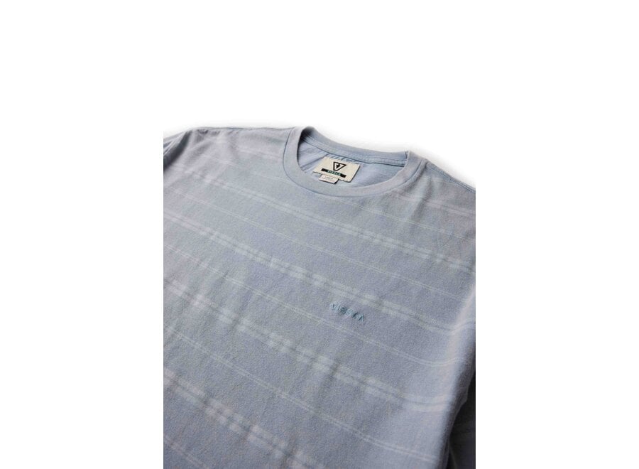 Vissla Trim Lines S/S T-shirt Faded Denim