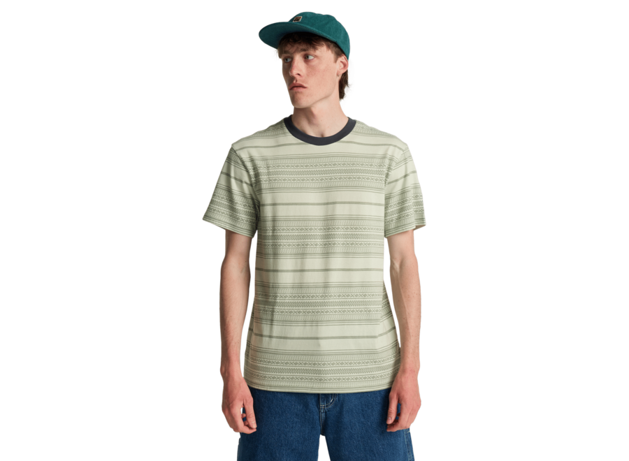 Halfrack Knit Top Mist Green