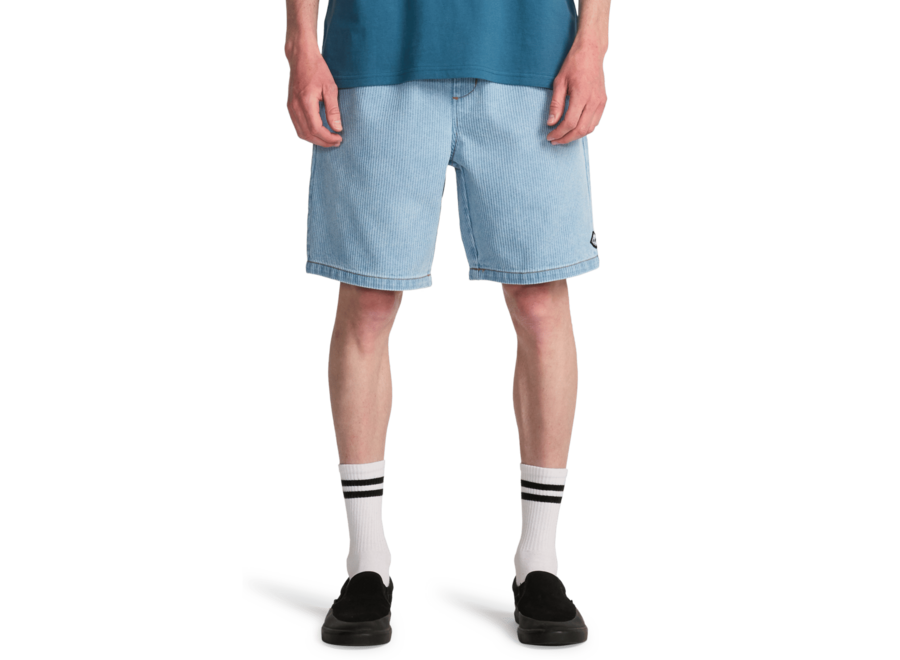 Larry Cord Denim Walk Shorts Bleach