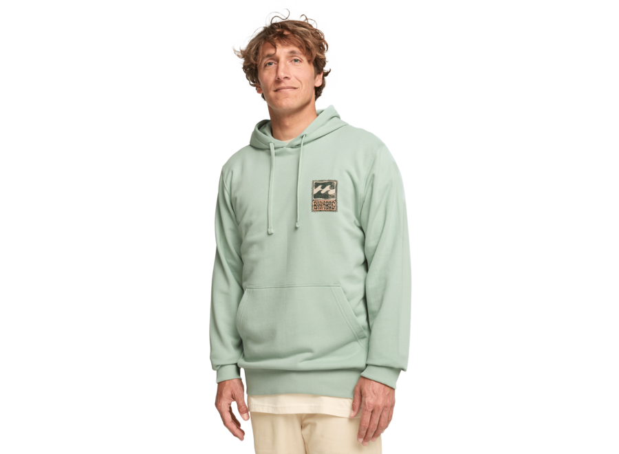 Stamp Fleece Vintage Green