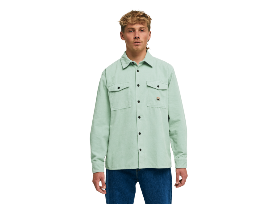 Bong Days Woven Top Vintage Green