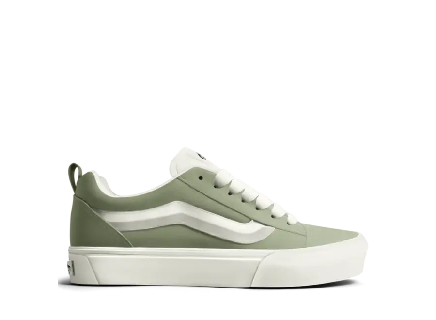 Vans KNU Skool Suede Neutral Olive Sneakers