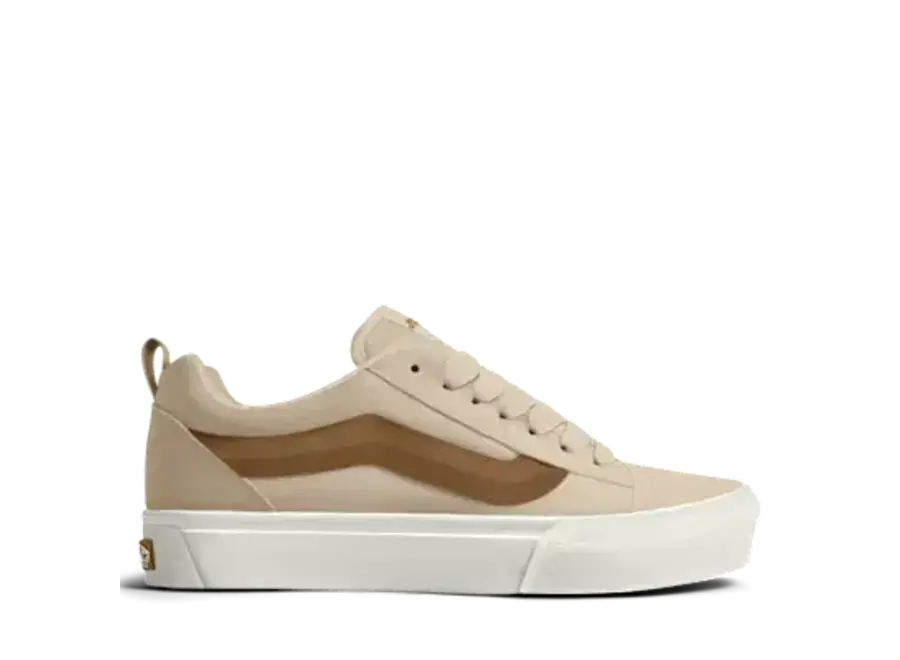 Vans KNU Skool Creme Creme Brule/Brown Sneakers
