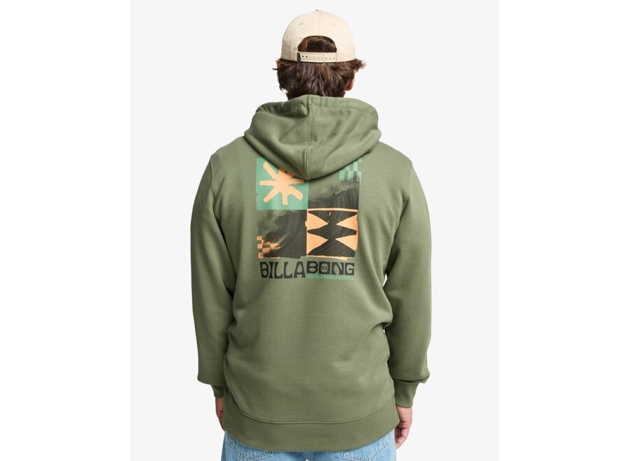 Billabong Foundation Basic Fleece Moss Green