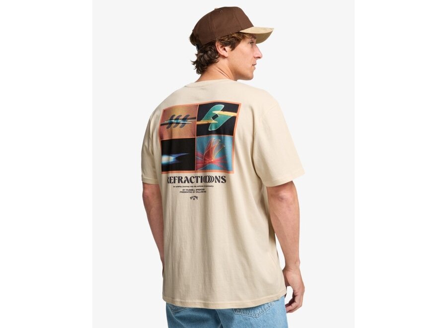 Billabong Refractions T-Shirt Oyster Gray