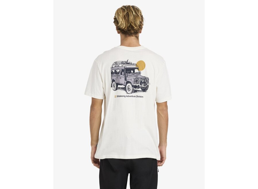Billabong Make Tracks T-Shirt Off White