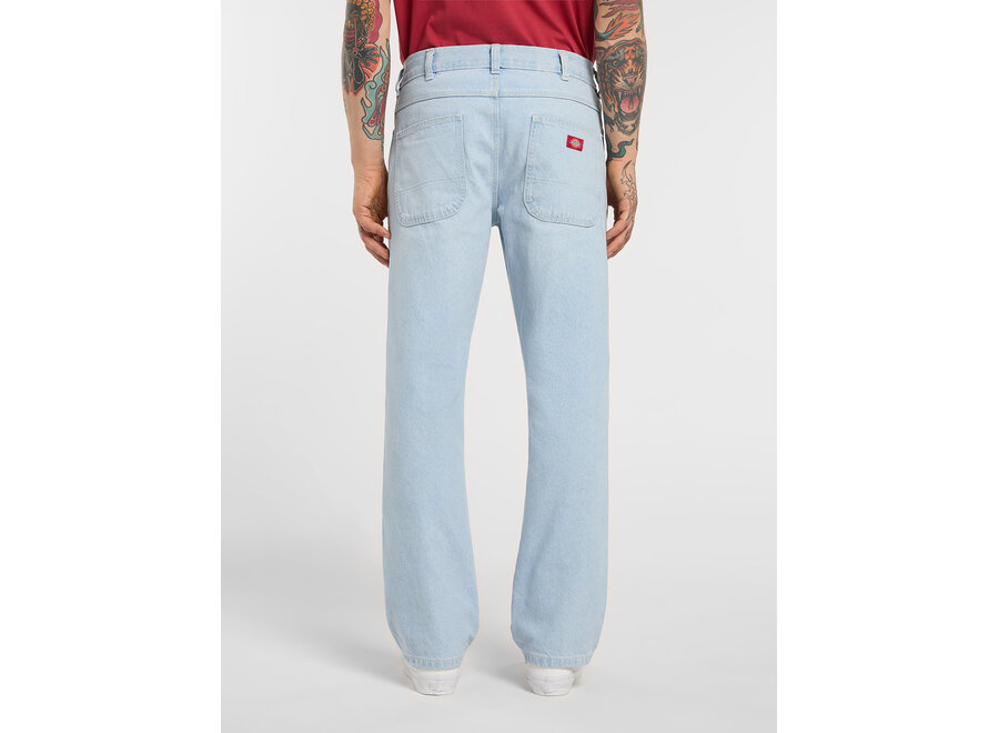 Dickies 954 Relaxed Straight Work Jeans Fog Blue