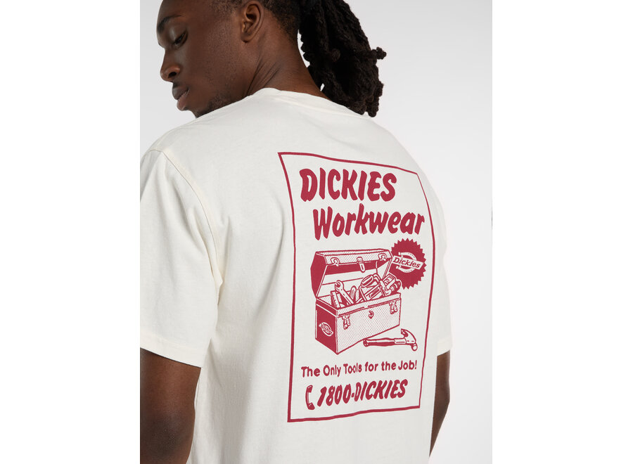 Dickies Dry Ridge S/S T-Shirt Egret