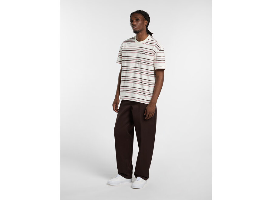 Dickies East Liberty Stripe T-Shirt Egret