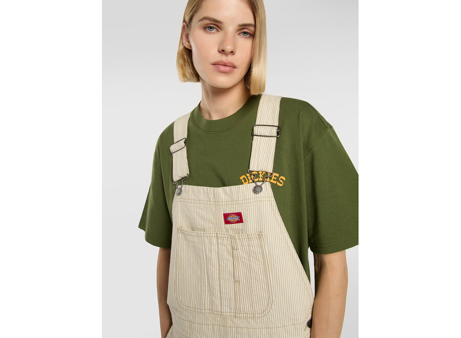 Dickies Hickory Bib Womens Eucalyptus