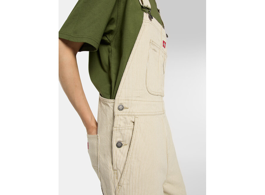 Dickies Hickory Bib Womens Eucalyptus