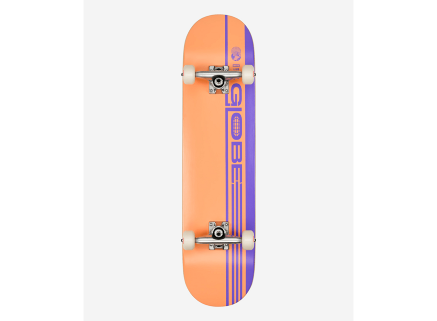Globe G0 Strype Hard Dusty Orange/Lavender 7.75
