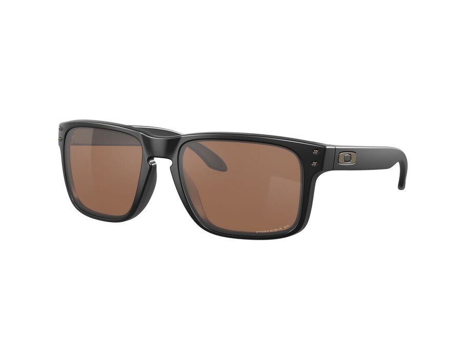 Oakley Holbrook Matte Black Prizm Tungsten Polarized
